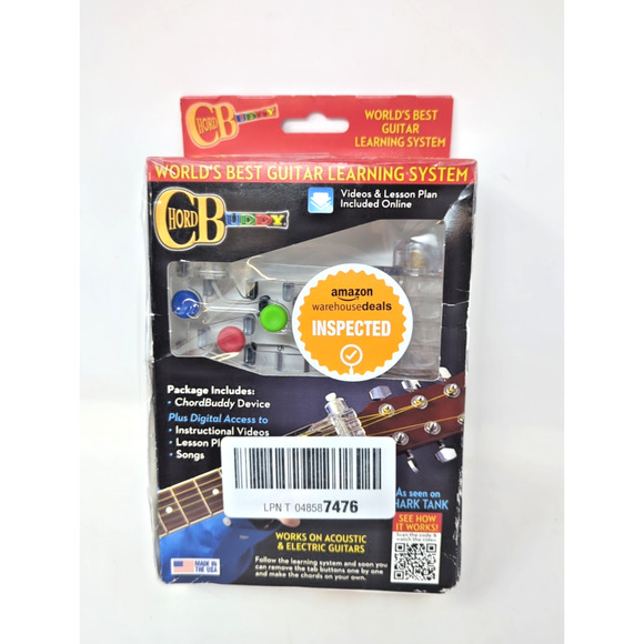 ChordBuddy Guitar Learning System Device Only Chord Buddy NEW 000123875 - Picture 1 of 4